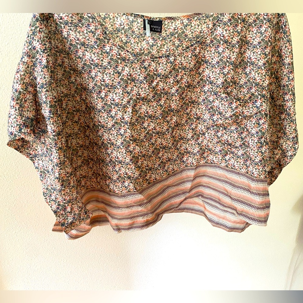 Silky Floral top